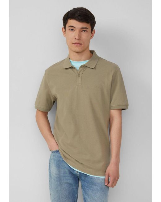 S.oliver Poloshirt Polokragen, Knöpfe, Regular Fit in Multicolor für Herren
