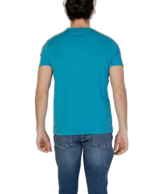 U.S. POLO ASSN. T-Shirt in Blue für Herren