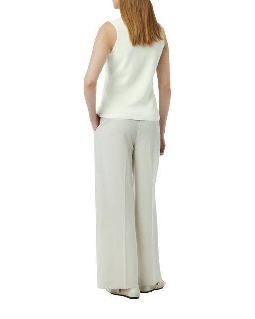 comma casual identity White Strickjacke