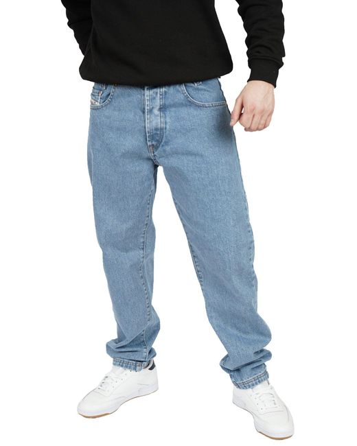 PICALDI Herrenjeans Blue - Karotten-Schnitt, Bequeme Passform