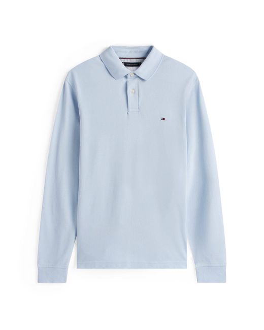 Tommy Hilfiger Langarm-Poloshirt 1985 REGULAR LS POLO in Blue für Herren