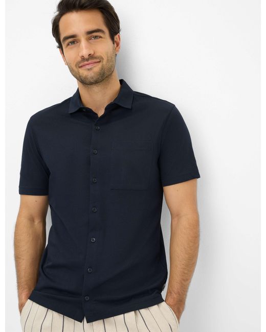 Brax Poloshirt Style PIROZ in Black für Herren