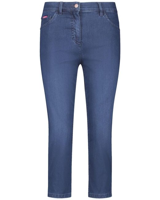 Gerry Weber Blue 7/8-Hose 3/4 Jeans SOLINE BEST4ME High Light