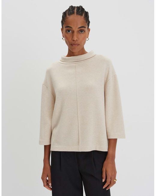 someday. Natural Cropped Sweater ULEXI Loose aus weichem Jersey