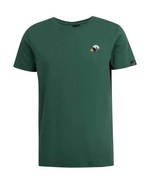 Ragwear T-Shirt ENDREW A Nachhaltige & Vegane Mode in Green für Herren