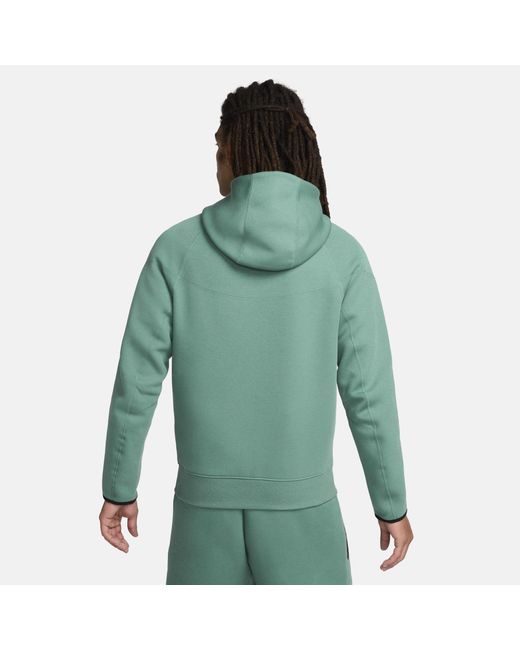 Nike Hoodie Sportswear Tech Fleece Jacket in Green für Herren