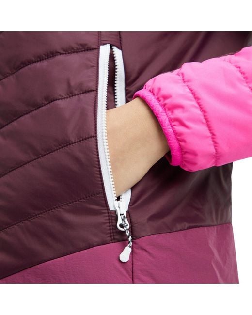 McKinley Funktionsjacke Da.-Jacke Sohana JKT W 902 RED WINE/VIOLET/PINK
