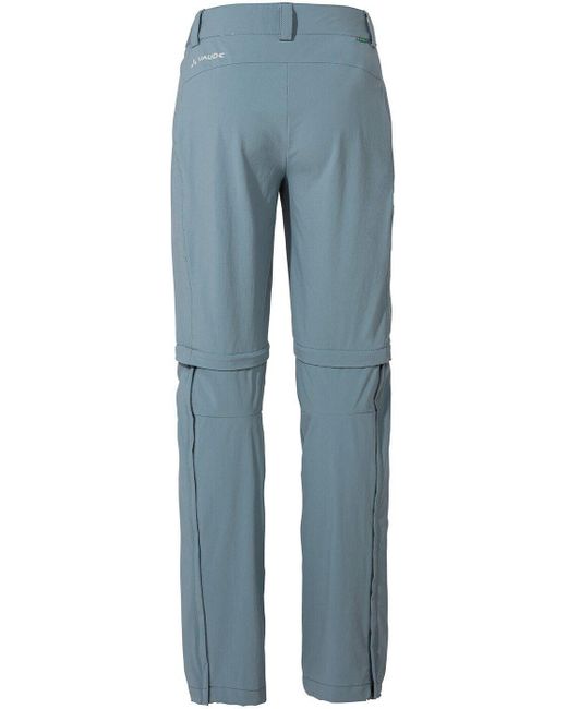 Vaude Outdoorhose Wo Farley Stretch ZO T-Zip Pants II NORDIC BLUE