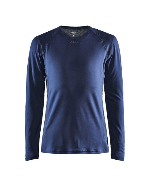 C.r.a.f.t Langarmshirt ADV ESSENCE LS TEE M 1908754 in Blue für Herren