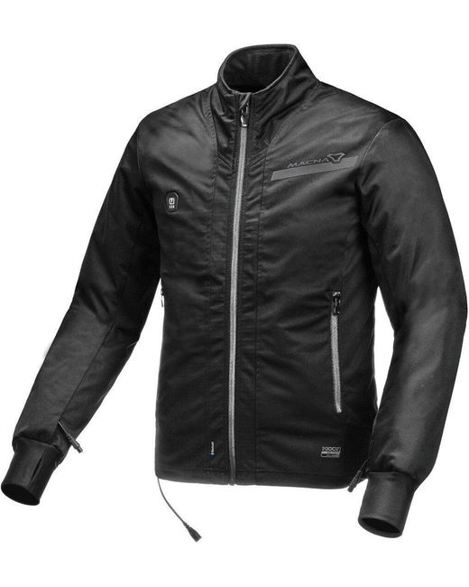 Macna Funktionsjacke Centre beheizbare Textiljacke beheizbar in Black für Herren