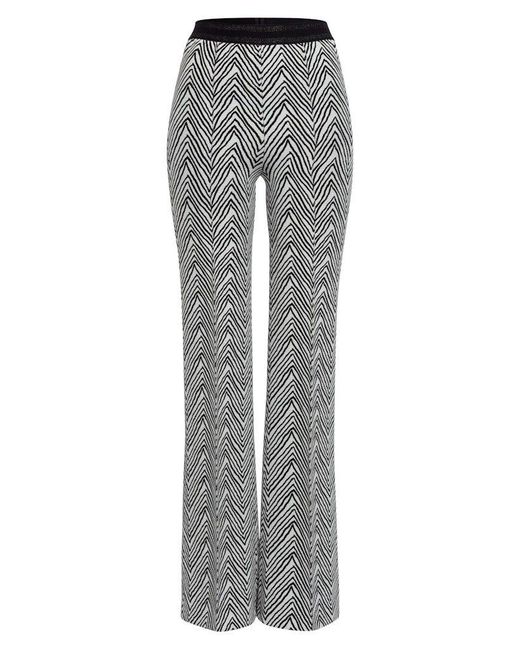 MARC AUREL Gray 2-in-1-Hose Hosen black varied