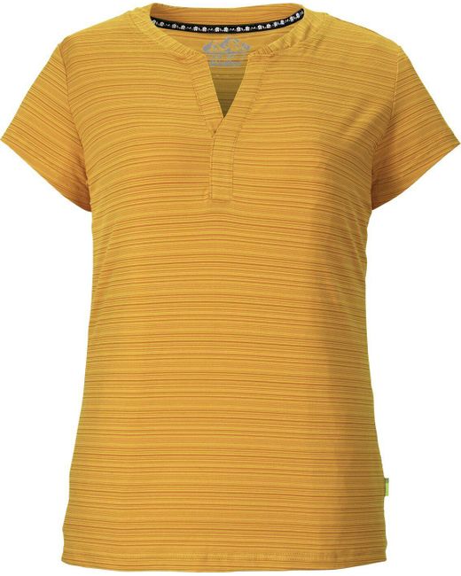 Killtec Yellow T-Shirt KOS 32 WMN TSHRT dunkelgelb