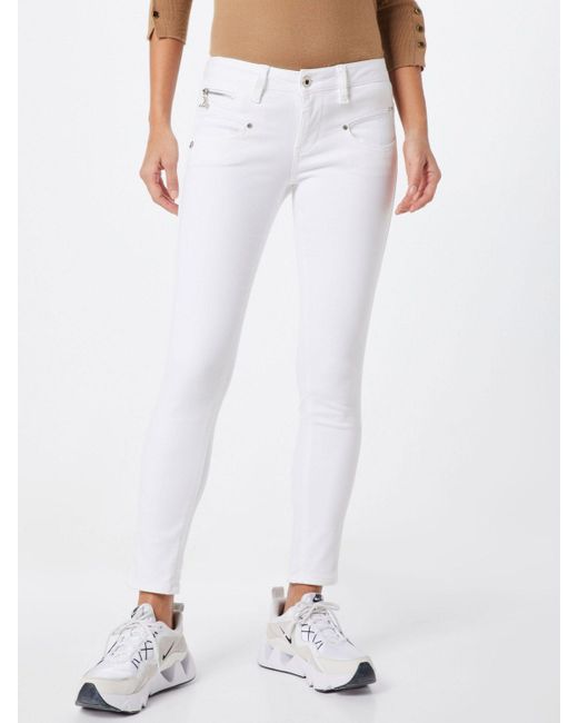 Freeman T.porter White 7/8-Jeans Alexa (1-tlg) Plain/ohne Details, Weiteres Detail