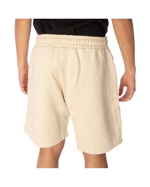 PEGADOR Shorts Logo Heavy Sweat Short ( Stück, 1-tlg) in Natural für Herren