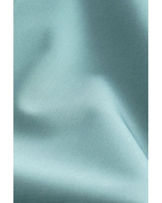 Next Langarmhemd Pflegeleichtes Slim Fit Hemd mit Haifischkragen (1-tlg) in Blue für Herren