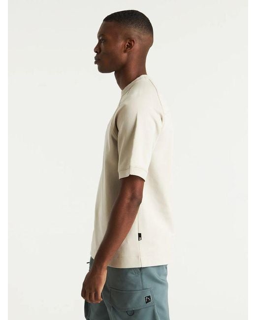 Chasin' -modisches kurzarm – T-Shirt – Loose fit in Natural für Herren