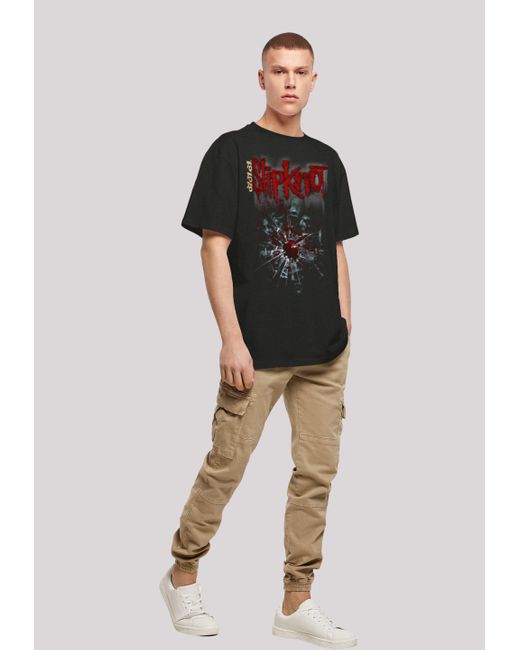 F4NT4STIC T-Shirt Slipknot Metal | für Band Lyst Herren DE Schwarz Print in