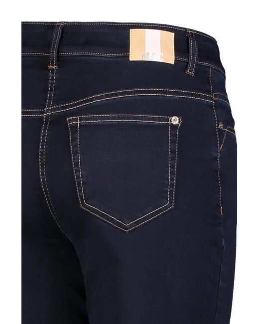 M·a·c Stretch-Jeans STELLA dark rinsewash 5100-90-0380 D801 in Blau | Lyst  DE