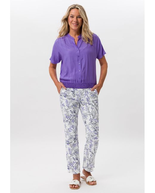 FRANK WALDER Multicolor Stoffhose in moderner Optik
