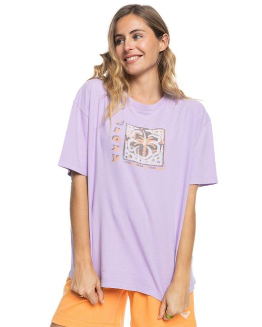 Roxy Purple T-Shirt Dream Scene