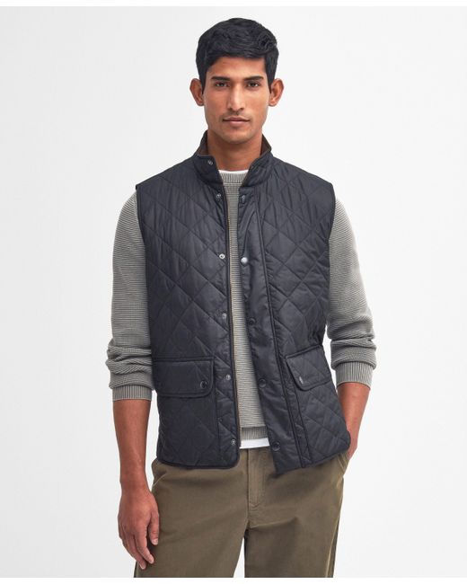 Barbour Steppweste Weste Lowerdale in Blue für Herren