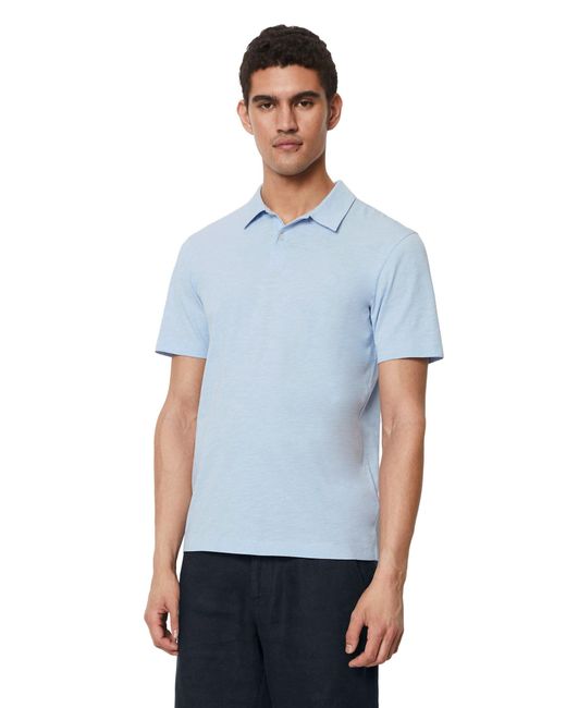 Marc O' Polo Poloshirt in softer Slub-Jersey-Qualität in Blue für Herren