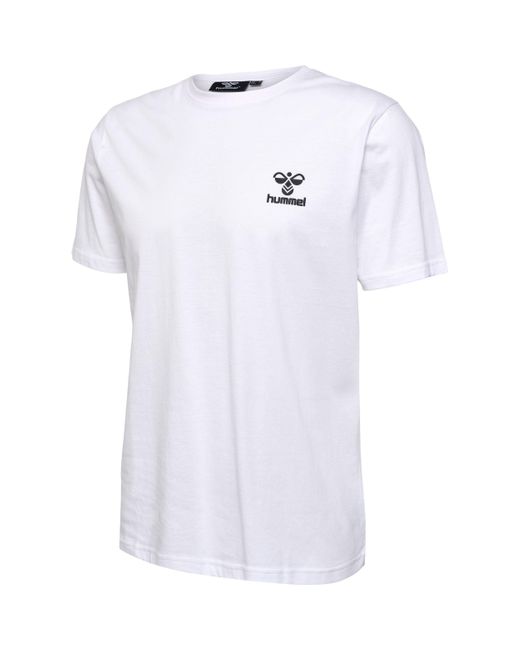 Hummel Kurzarmshirt hmlFav Logo T-Shirt WHITE für Herren