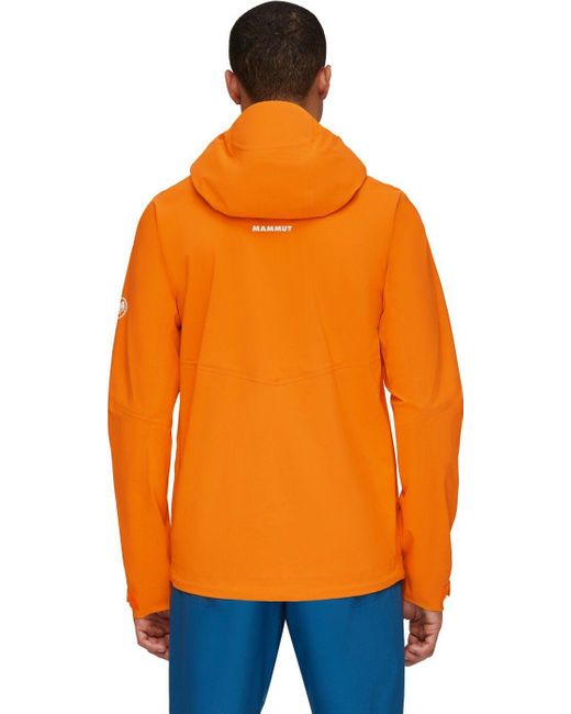 Mammut Outdoorjacke Alto Guide HS Hooded Jacket Men DARK TANGERINE in Orange für Herren