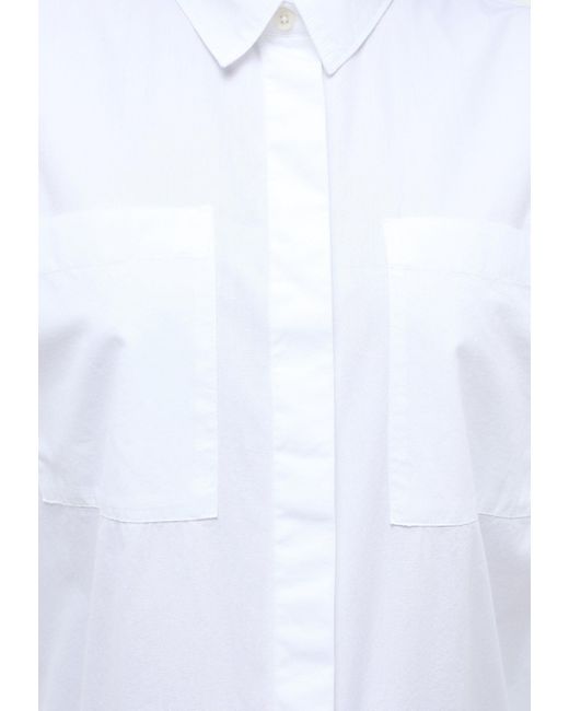 Mustang Kleid Minikleid in Weiß | Lyst DE