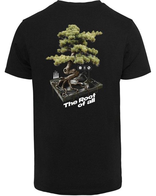 Mister Tee Mister T-Shirt Root of All Tee in Black für Herren