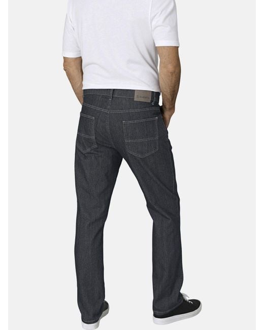 Babista 5-Pocket-Jeans VESTATESS mit Kontrastnähten in Black für Herren