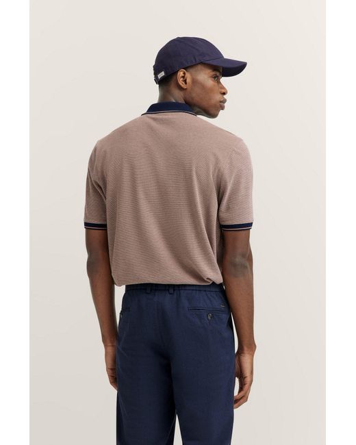 Bugatti Poloshirt aus Baumwolle in Blue für Herren