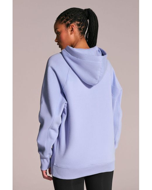 Next Blue Kapuzensweatshirt Active Hoodie in längerer Form (1-tlg)