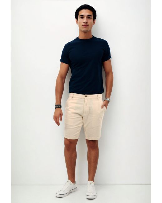 INDICODE Shorts Indoros aus atmungsaktiver Baumwolle in Blue für Herren