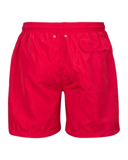19V69 Italia by Versace Shorts SIRO BASIC in Red für Herren