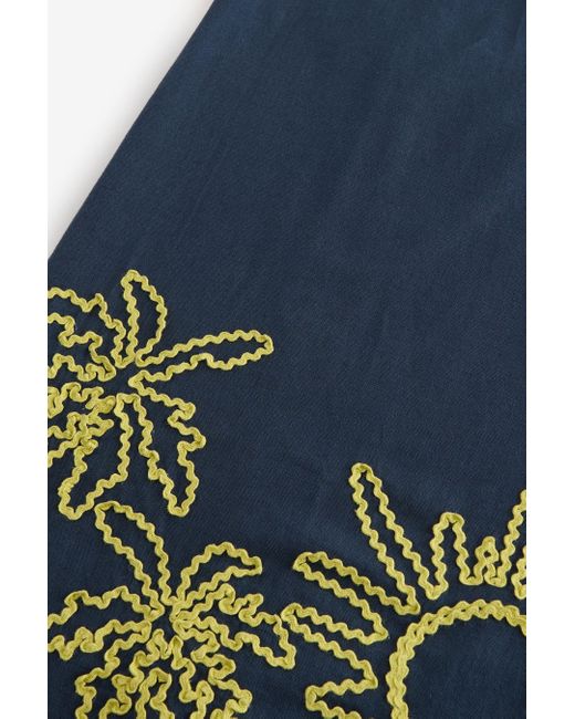 Next Blue Einschulteriges Wickelkleid in Maxilänge (1-tlg)