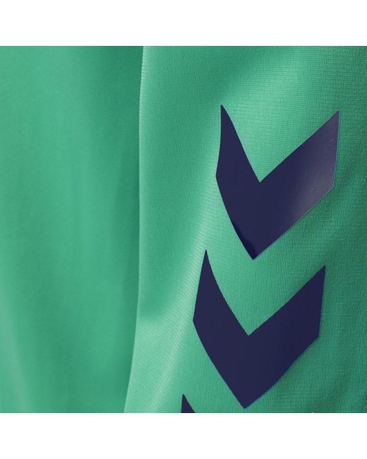 Hummel Rundhalspullover in Green für Herren