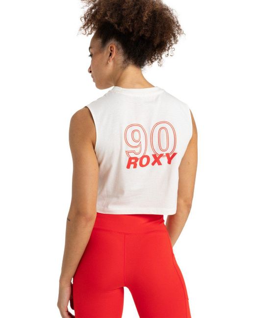 Roxy White Shirttop Essential Energy