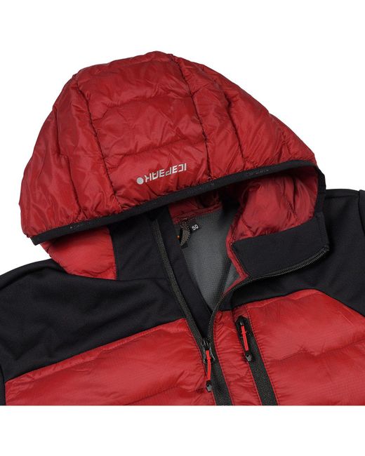 Icepeak 3-in-1- Funktionsjacke BYHALIA in Red für Herren
