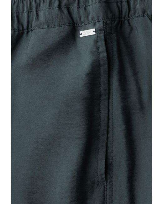 Cecil Blue Chinohose TOS Style Neele Soft Wave