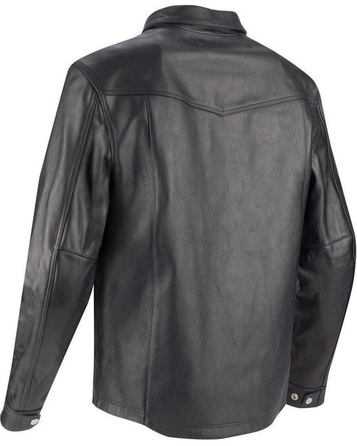 Segura Motorradjacke Bogart Motorrad Lederjacke protektoren in Gray für Herren