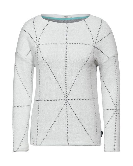 Cecil Gray Langarmshirt