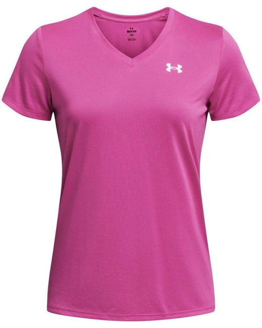 Under Armour Pink ® T-Shirt TECH SSV- SOLID