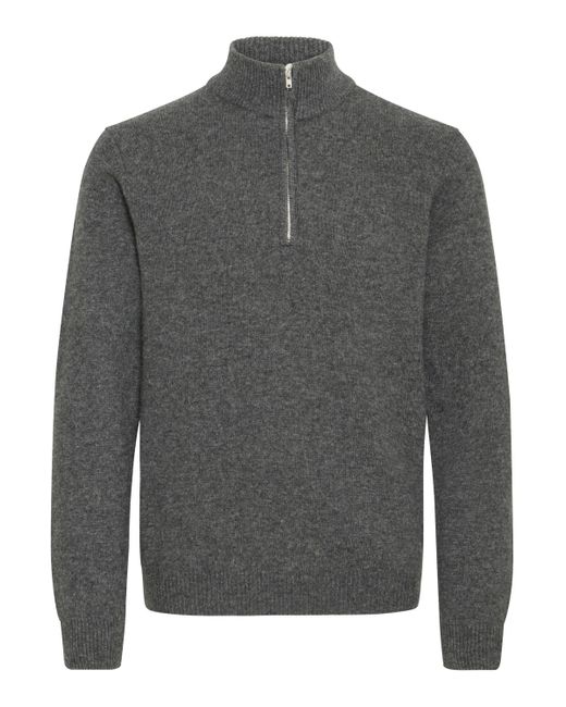 Casual Friday CFKARL klassischer Troyer Pullover in Gray für Herren