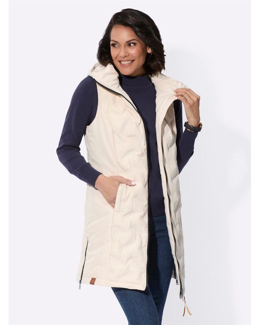 WITT Natural Jerseyweste Longweste