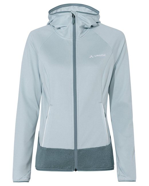 Vaude Blue Outdoorjacke Women's Tekoa Fleece Jacket II (1-St) warme, atmungsaktive Fleecejacke