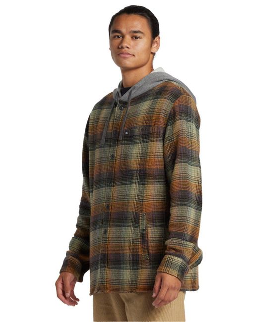 Quiksilver Langarmhemd Sandbar in Green für Herren
