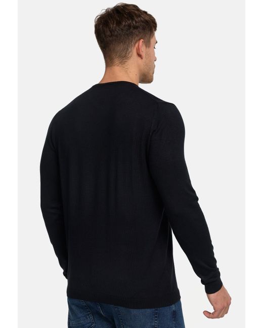 JEFF Strickpullover Greyson in Blue für Herren
