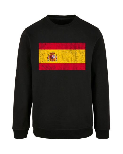 F4NT4STIC Kapuzenpullover Angabe Spanien | Keine distressed für Herren Flagge DE Spain in Lyst Schwarz
