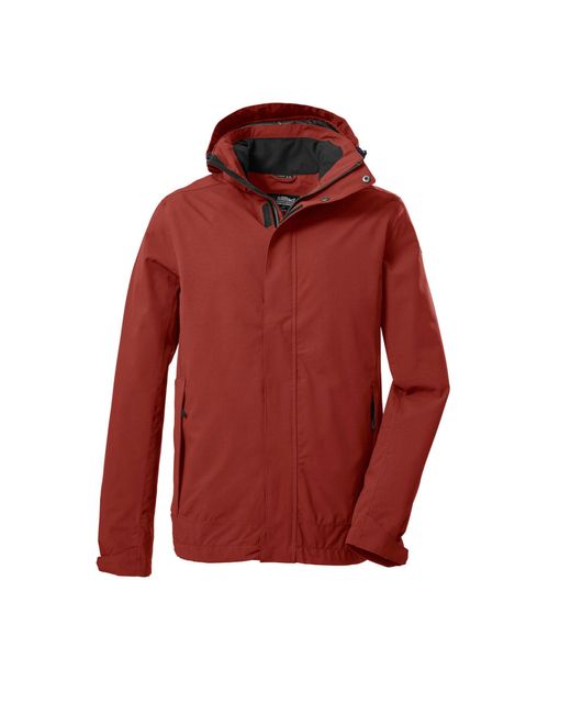 Killtec Outdoorjacke Funktionsjacke KOS 87 MN 39147 in Red für Herren